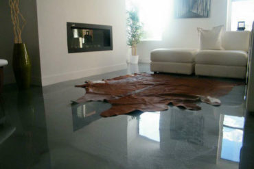 salon epoxy gris